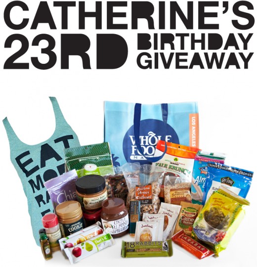 Catherine's 23rd Birthday Giveaway! - Eat More Rabbit Food