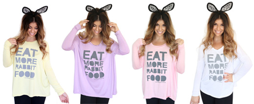 Spring-2014-Eat-More-Rabbit-Food-Shirts