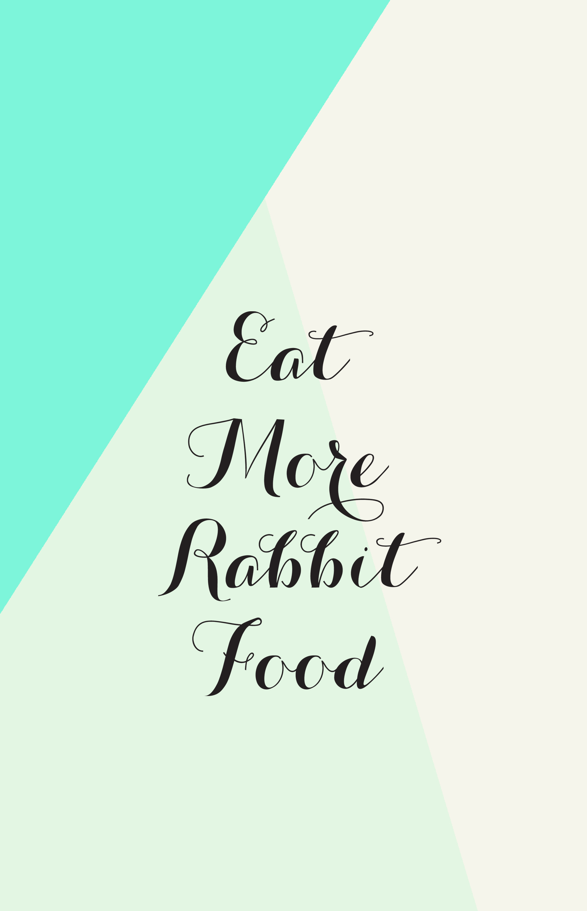 tumblr green wallpapers mint Bunny Wallpapers Food My Teeth  Rabbit Motivational 01 For //