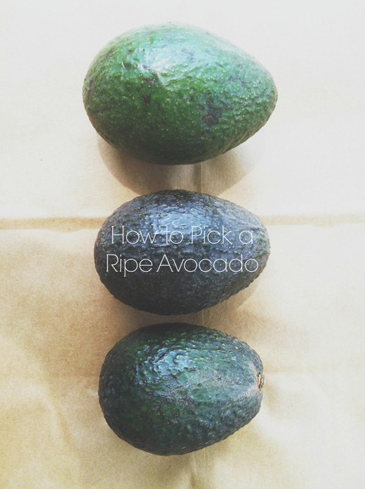 How to Pick the Perfect Avocado