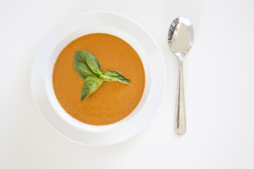 Fresh Vegan Tomato Soup