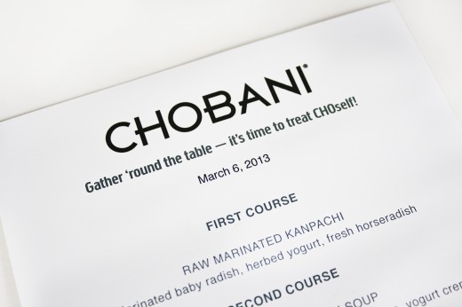 Chobani LA Dinner