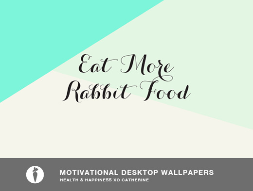 DL-Wallpaper-EatMoreRabbitFood-Green