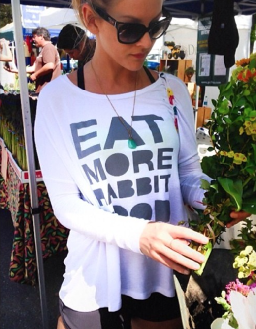 Clare Crawley Eat More Rabbit Food Shirt