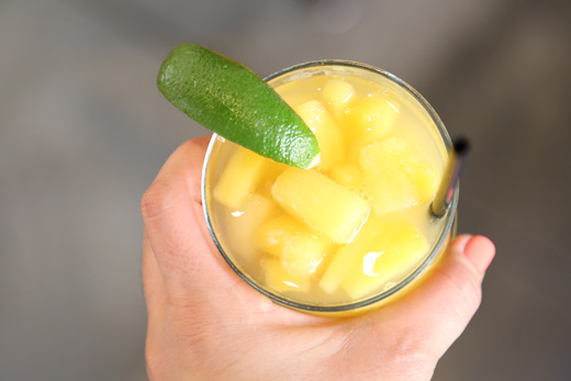 Dole Cocktail with Frozen Pineapple