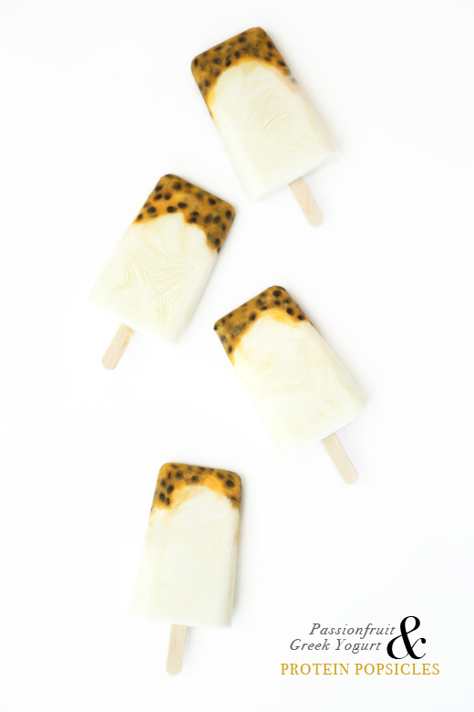 Passionfruit-Protein-Popsicles