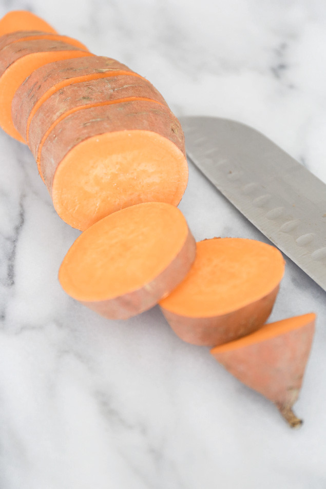 Rosemary Coconut Stove Top Sweet Potatoes - Eat More Rabbit Food
